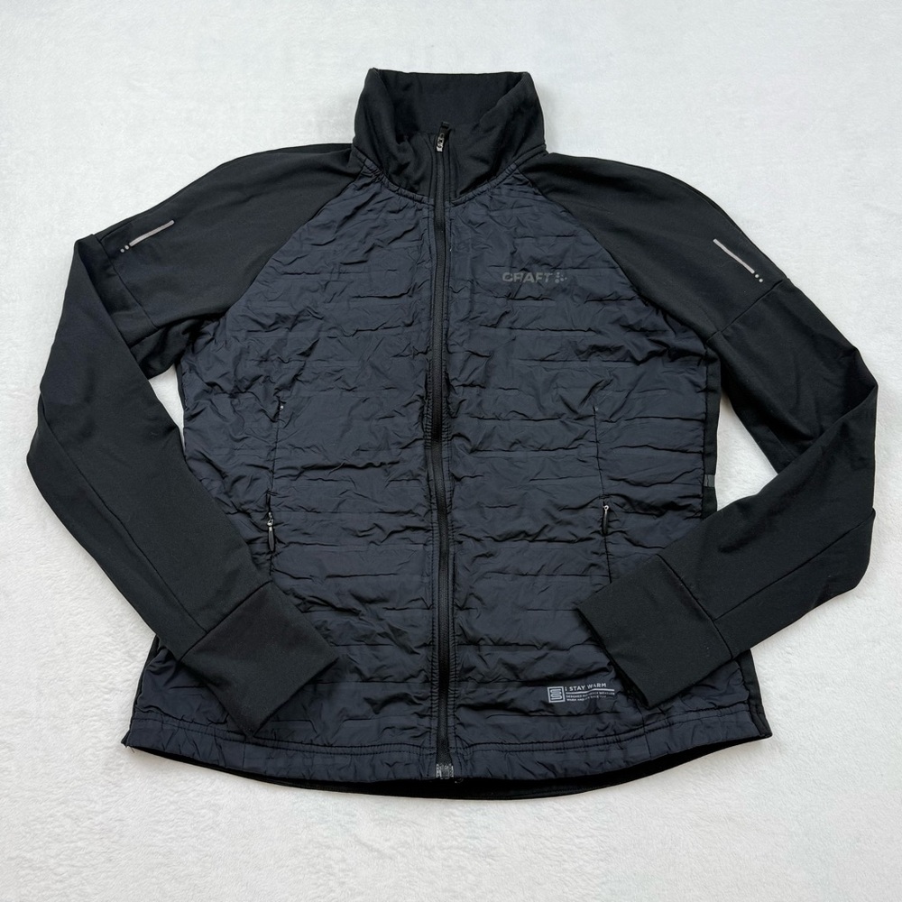 Craft Hybrid Performance Jacket Black Women’s Med… - image 1